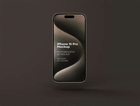 iPhone 15 Pro Mockup — free :: Behance