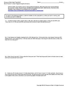 Linear Programming Word Problems Examples 的图像结果