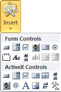 Image result for Creating Forms with Excel Form Controls