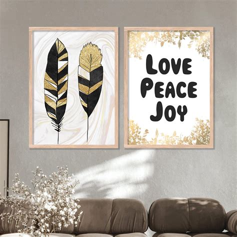 Modern Art Posters with Frame - Motivational Quotes Wall Frame – Kotart