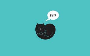 Wallpaper cat, smirk, art, vector hd, picture, image