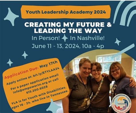 Summer 2024 Youth Leadership Academy • TNSTEP