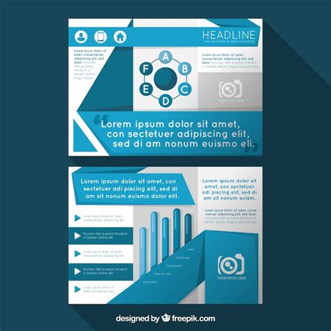 Corporate brochure design eps Images - Free Download on Freepik