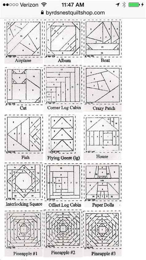 Image result for Foundation piecing Patterns