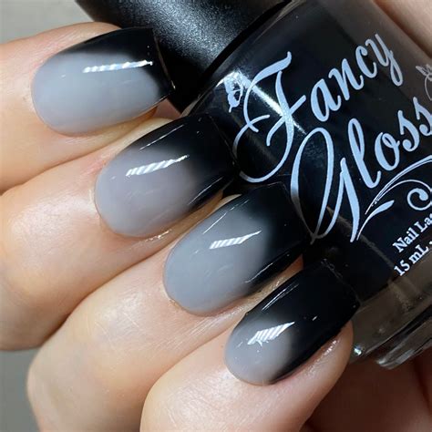 Buy Fancy Gloss- Black Licorice Thermal Nail Polish | ILMP