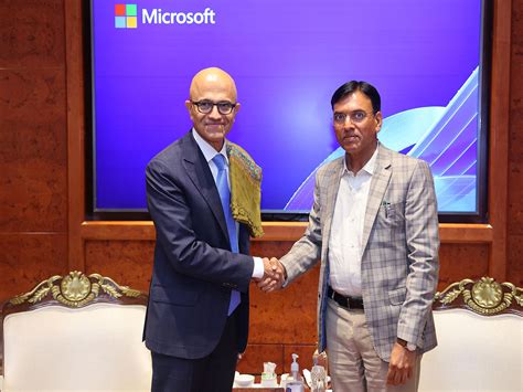 Ministry of Labour and Employment Signs MoU with Microsoft in presence ...