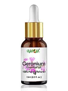 BROER Geranium Essential oil 15ml - 100% Pure, Natural & Undiluted for ...