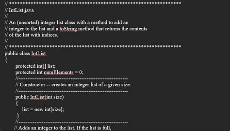Image result for Java Integer List Examples