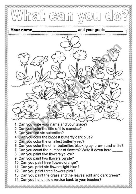 Can You Do Worksheet 的图像结果