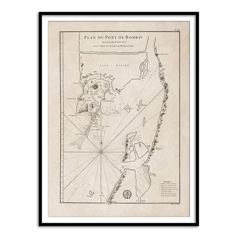 Plan Du Port De Bombay [1810] – Calcuttan