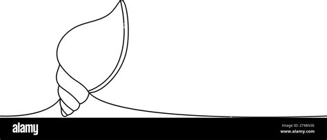 Image result for Open Sea Shell Line Drawing