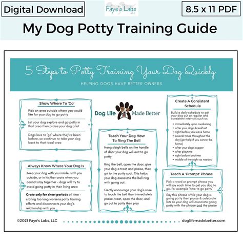 Printable Puppy Potty Training Schedule Chart - Printable Sight Words List