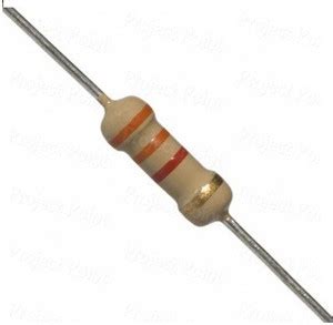 EMERGING TECHNOLOGIES 50 PCS 220 OHM 0.5W CARBON FILM 220R Fixed ...
