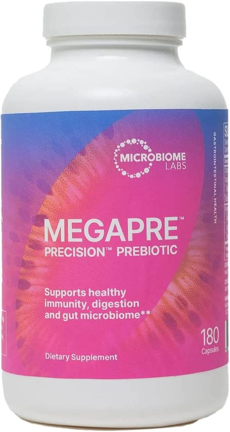 Buy Microbiome Labs MegaPre Prebiotic Blend - Clinically Tested ...