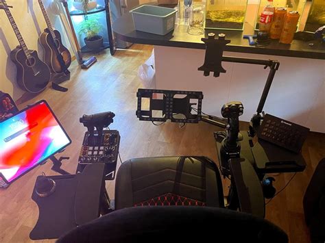 Buy Fosiya 2 Handrails Chair Mount Hotas Mount Joystick Mount ...