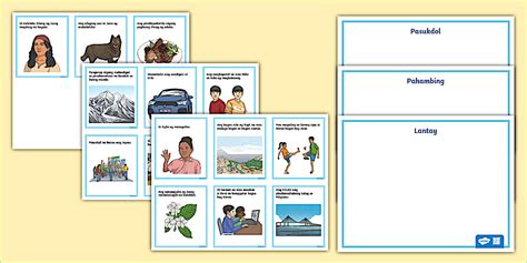 Kaantasan Ng Pang-Uri: Sorting Cards | Grades 2 - 6 | Twinkl PH