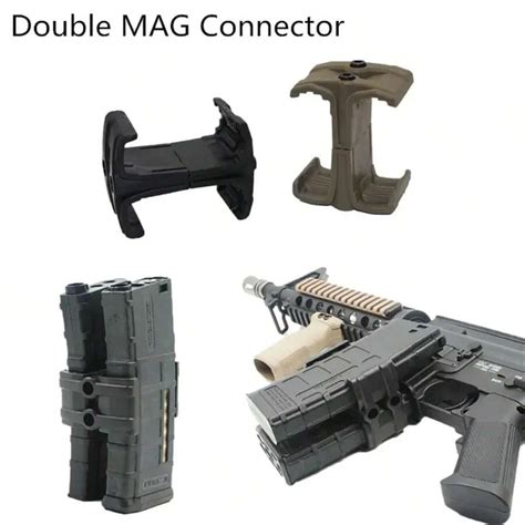 Universele Clip Rifle Dual Parallel Magazine voor AK AR15 M4 Mag595 ...