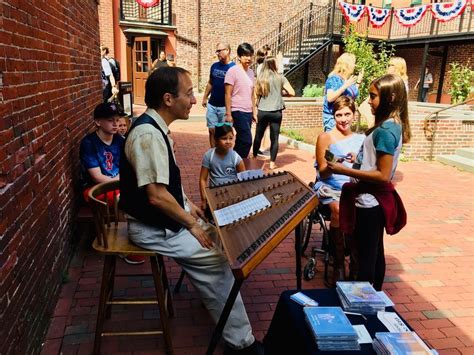 Hammered Dulcimer Concert, The Paul Revere House, Boston, 8 July 2023 ...