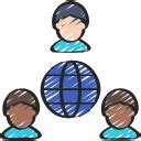 Outsourcing Icon Pack | Sketchy | 50 .SVG Icons