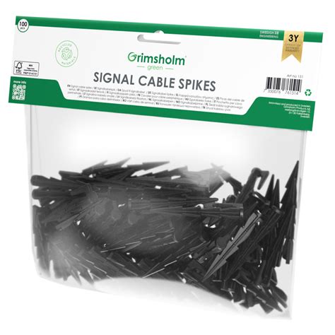 Grimsholm Signalkabelholder 100-pk. - Tilbehør til robotgressklipper ...