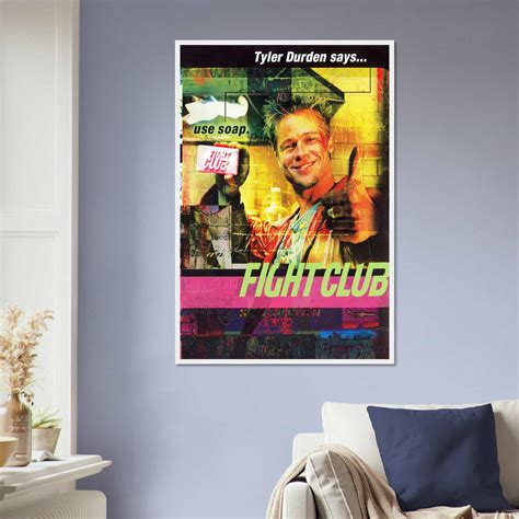 Fight Club Movie Poster, Fight Club Classic Movie Poster, - Citiesbox
