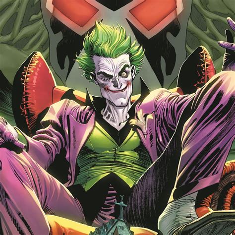 Joker Comic Book Art