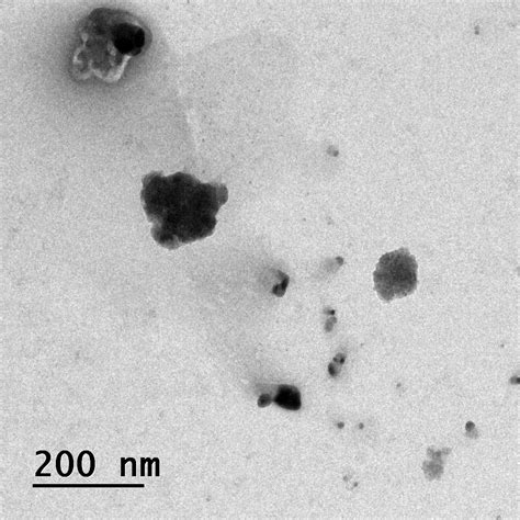 Fig. 7: TEM images of tolnaftate loaded cubosomes F9