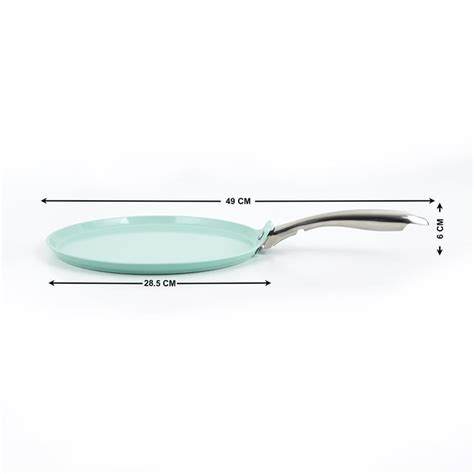 Buy Colour Refresh Aluminium Non-Stick Dosa Tawa - 28.5cm from Home ...