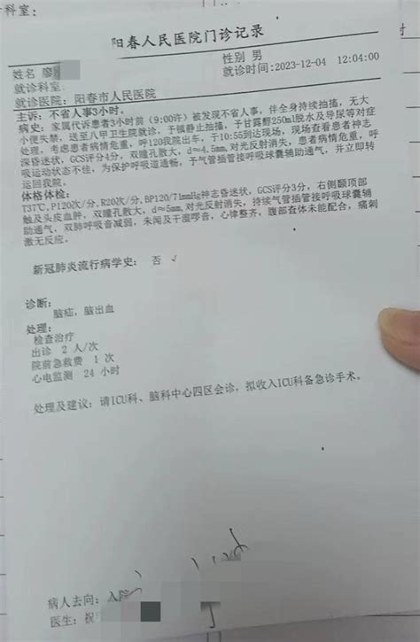 广东阳春一初中生被同学打伤住院，亲属：仍昏迷，未脱离危险_新浪新闻