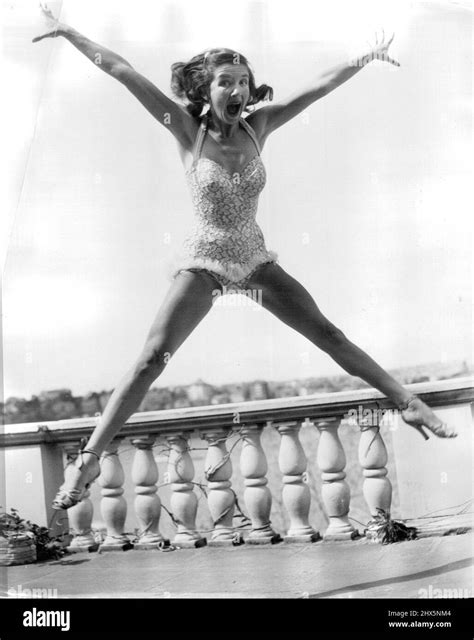 American Dancer - Peggy Ryan. September 09, 1954 Stock Photo - Alamy