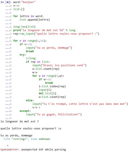 SyntaxError Unexpected Eof While Parsing 的图像结果