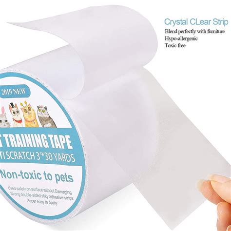Cat Scratch Deterrent Tape Anti-scratch Training Double Sided Carpet ...