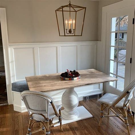 Image result for Pedestal Kitchen Table Rectangular