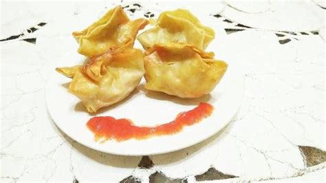 Resep Pangsit Goreng isi Tahu   Telur   Udang Rebon  