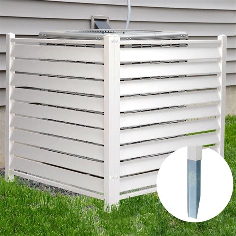 Amazon.com : Air Conditioner Fence, 32"W x 38"H Trash Enclosure, AC ...
