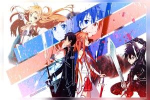 Sword Art Online -A Japanese Anime Series Matte Finish Poster Paper ...