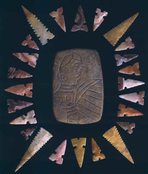 Artifacts from Cahokia Mounds State Historic Site in Illinois. | Native ...