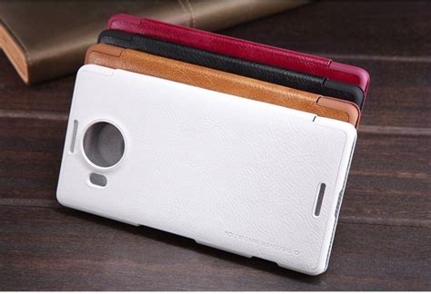 Nillkin ® Microsoft Lumia 950 XL Nitq Folio Leather Protective Case ...