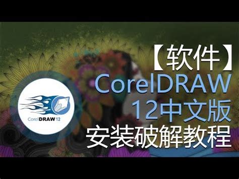 【软件】CorelDraw 12中文版安装破解视频教程 install CorelDraw 12