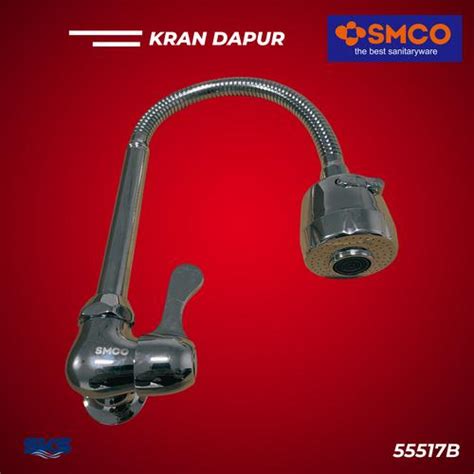 Jual Kran Dapur / Kran Cuci Piring Fleksibel SMCO 55517B - Kota ...