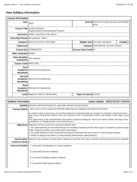 Image result for Control Systems PDF Download
