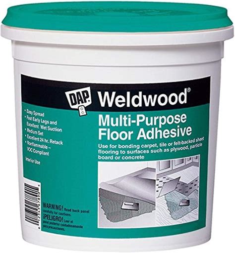 ROBERTS 7350-1 1 Gallon Universal Vinyl Flooring Adhesive, Off white ...