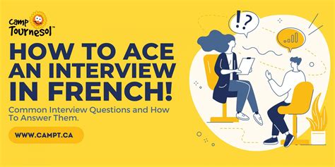 Practice for Interviews in French - Questions and Answers