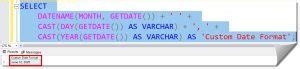 Image result for SQL Formatting Date