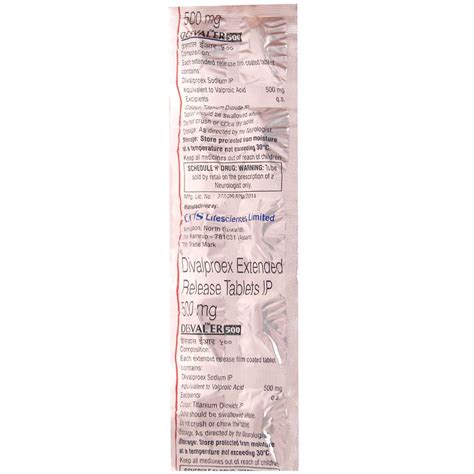 Desval ER 500 Tablet 10's Price, Uses, Side Effects, Composition ...