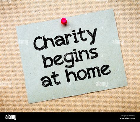 Charity begins at home hi-res stock photography and images - Alamy