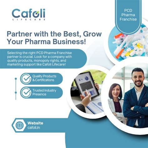 Finding the Right PCD Pharma Franchise Company in India | Cafoli Lifecare