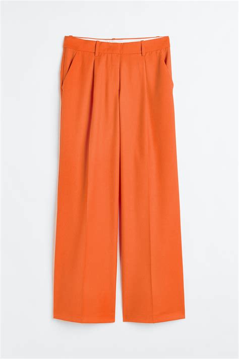 Dress Pants - Orange - Ladies | H&M PH