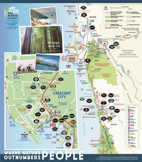 Official Map of Del Norte County, California - Visit Del Norte County