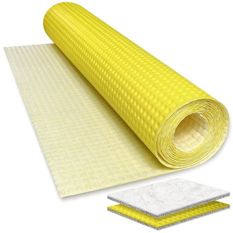MAXKOSKO 54 Sq.Ft. uncoupling Membrane for Tile, 1/8''(3mm) Thick ...